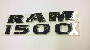 Image of NAMEPLATE. Front Door. Ram 1500. [Ram 1500 Badge]. image for your 2000 Dodge Dakota   